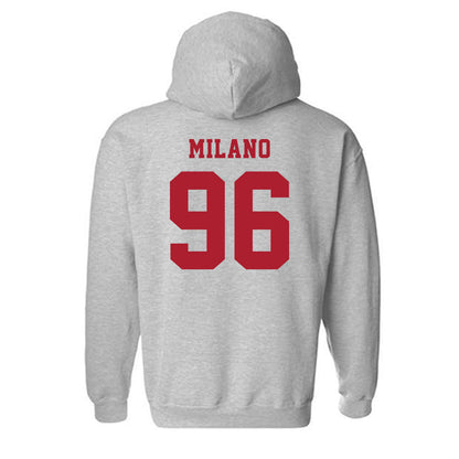 Stony Brook - NCAA Football : Franco Milano - Hooded Sweatshirt-1