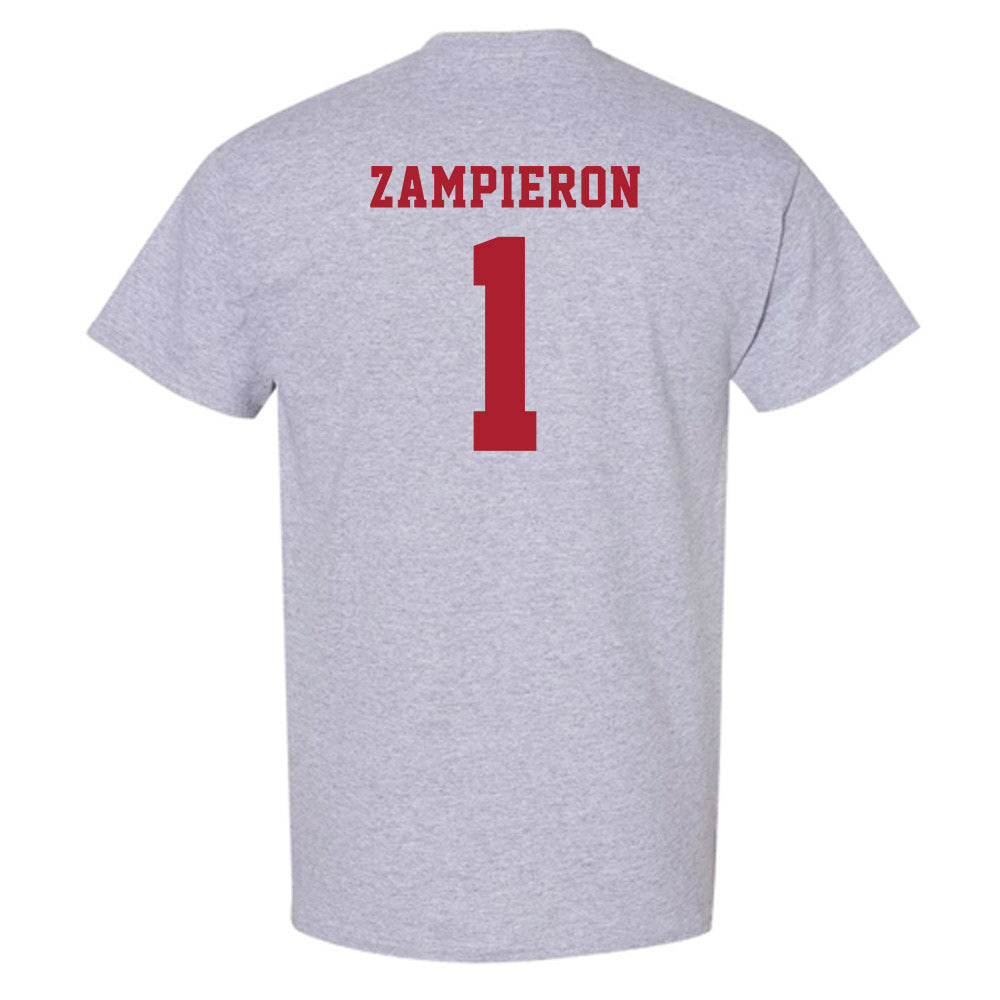 Stony Brook - NCAA Baseball : Nick Zampieron - T-Shirt-1