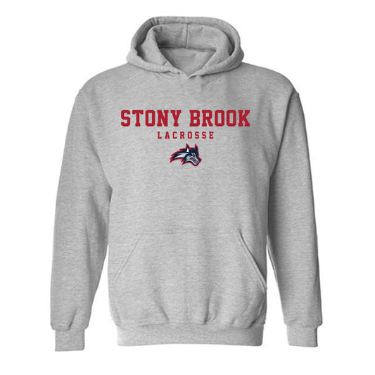 Stony Brook - NCAA Men's Lacrosse : Will Birney - Hooded Sweatshirt-0