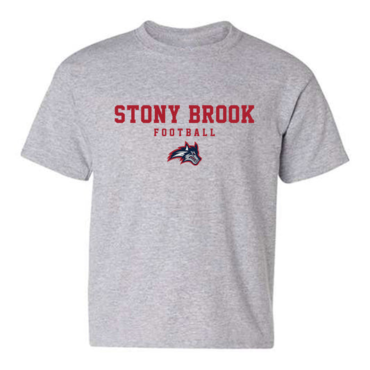 Stony Brook - NCAA Football : Nicholas Mussolini Jr - Youth T-Shirt-0