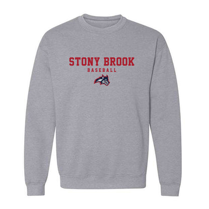 Stony Brook - NCAA Baseball : Aidan Colagrande - Crewneck Sweatshirt-0