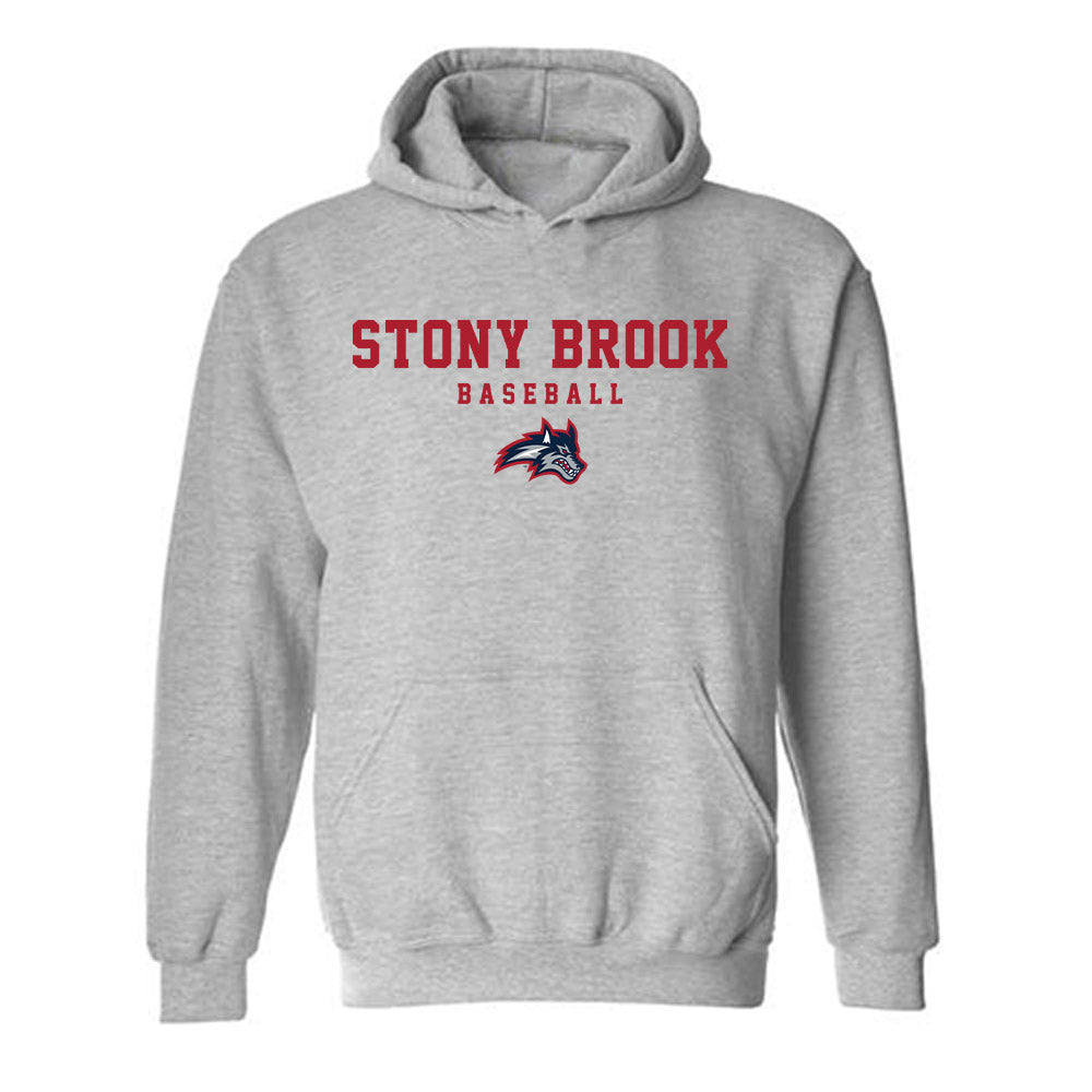 Stony Brook - NCAA Baseball : Aidan Colagrande - Hooded Sweatshirt-0
