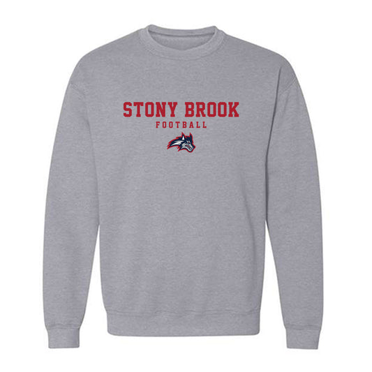 Stony Brook - NCAA Football : Nicholas Mussolini Jr - Crewneck Sweatshirt-0