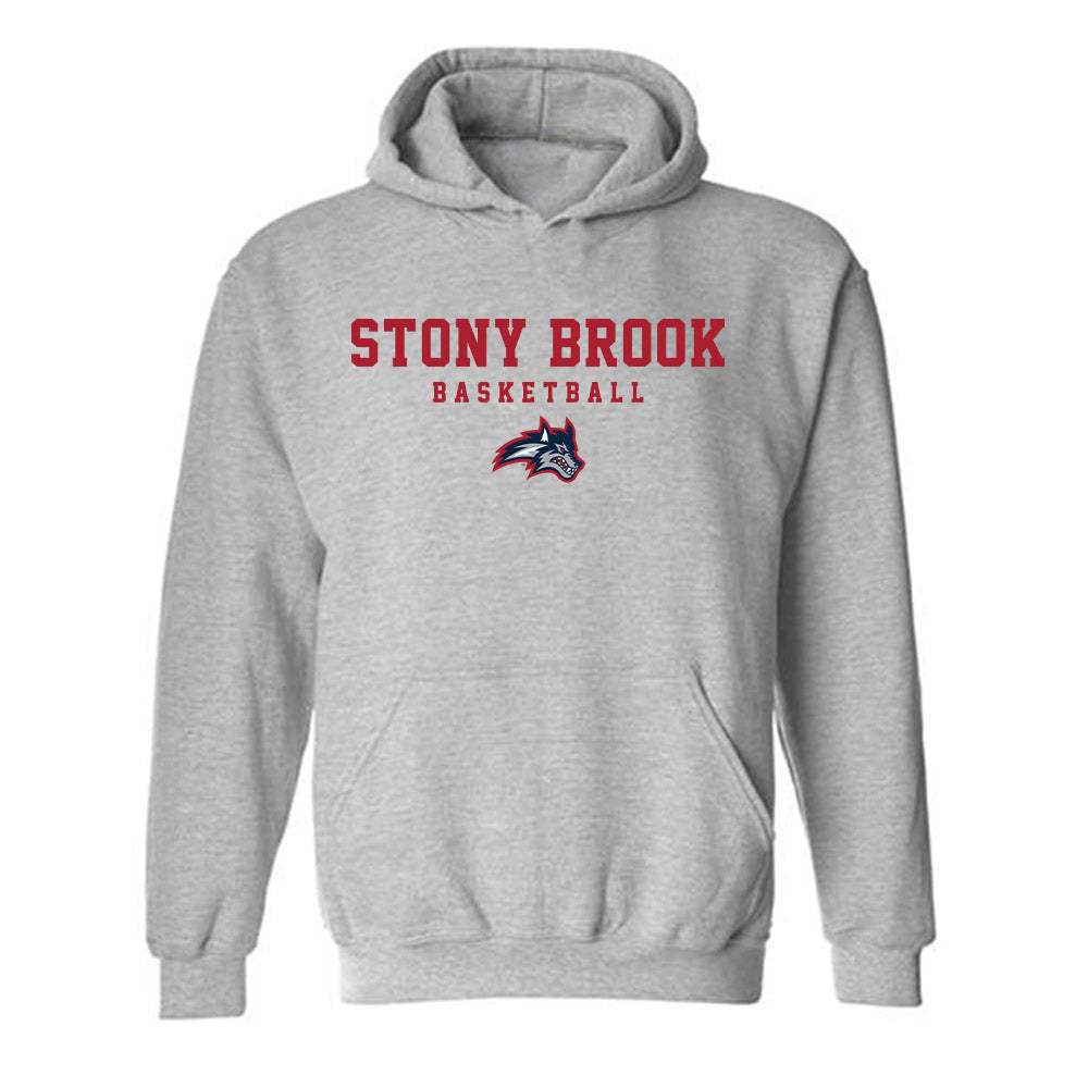 Stony Brook - NCAA Women's Basketball : Irene Rey Pineda - Hooded Sweatshirt-0