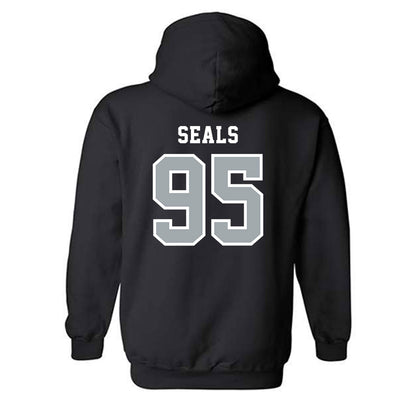 Stony Brook - NCAA Football : Moe Seals - Classic Shersey Hooded Sweatshirt-1