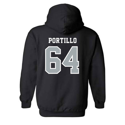 Stony Brook - NCAA Football : Angelo Portillo - Classic Shersey Hooded Sweatshirt-1
