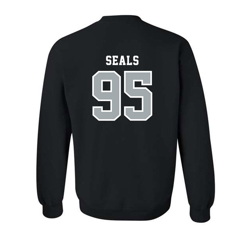 Stony Brook - NCAA Football : Moe Seals - Classic Shersey Crewneck Sweatshirt-1