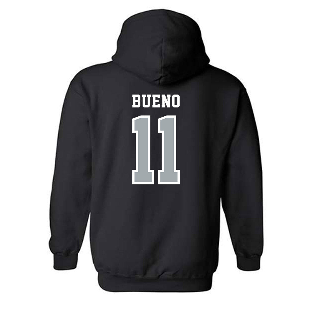 Stony Brook - NCAA Football : Khalid Bueno - Classic Shersey Hooded Sweatshirt-1