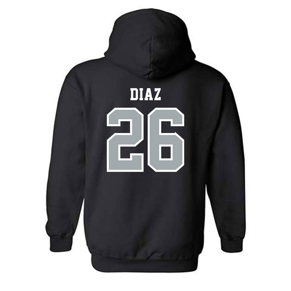 Stony Brook - NCAA Baseball : Patrick Diaz - Classic Shersey Hooded Sweatshirt-1