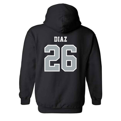 Stony Brook - NCAA Baseball : Patrick Diaz - Classic Shersey Hooded Sweatshirt-1