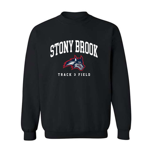 Stony Brook - NCAA Men's Track & Field : Mason Derrig - Classic Shersey Crewneck Sweatshirt-0