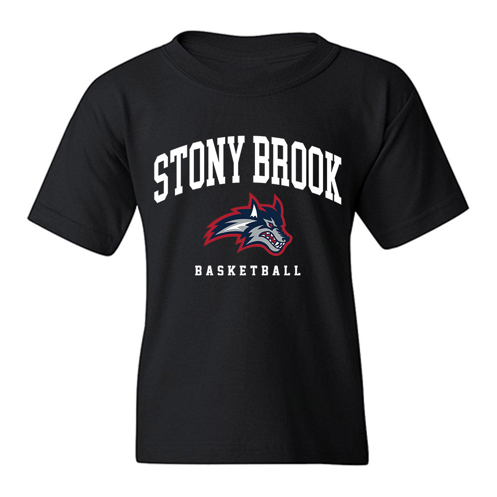 Stony Brook - NCAA Men's Basketball : Kenny Fields - Classic Shersey Youth T-Shirt-0