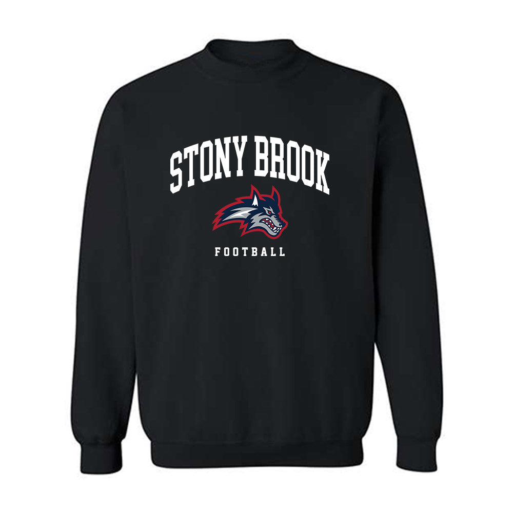 Stony Brook - NCAA Football : Lance Mahon - Classic Shersey Crewneck Sweatshirt-0
