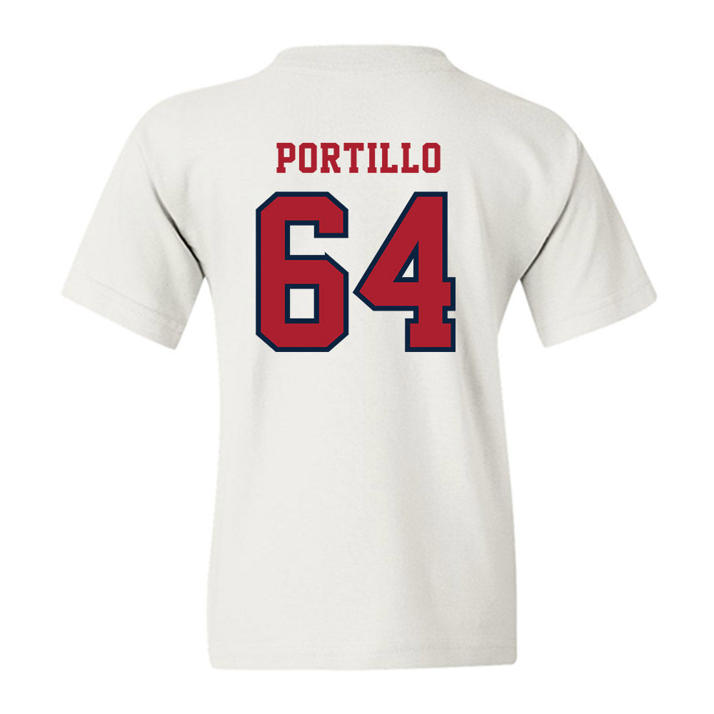 Stony Brook - NCAA Football : Angelo Portillo - Classic Shersey Youth T-Shirt-1