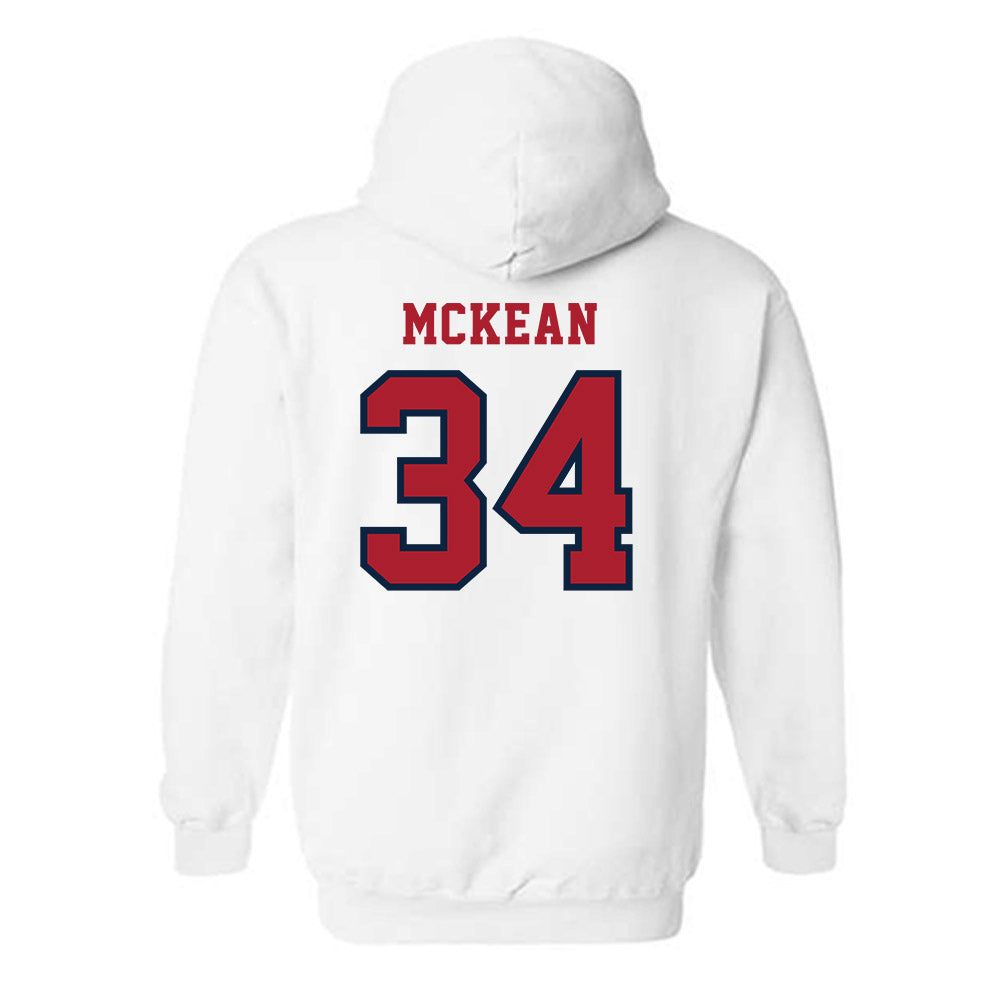 Stony Brook - NCAA Men's Lacrosse : Brady McKean - Classic Shersey Hooded Sweatshirt-1