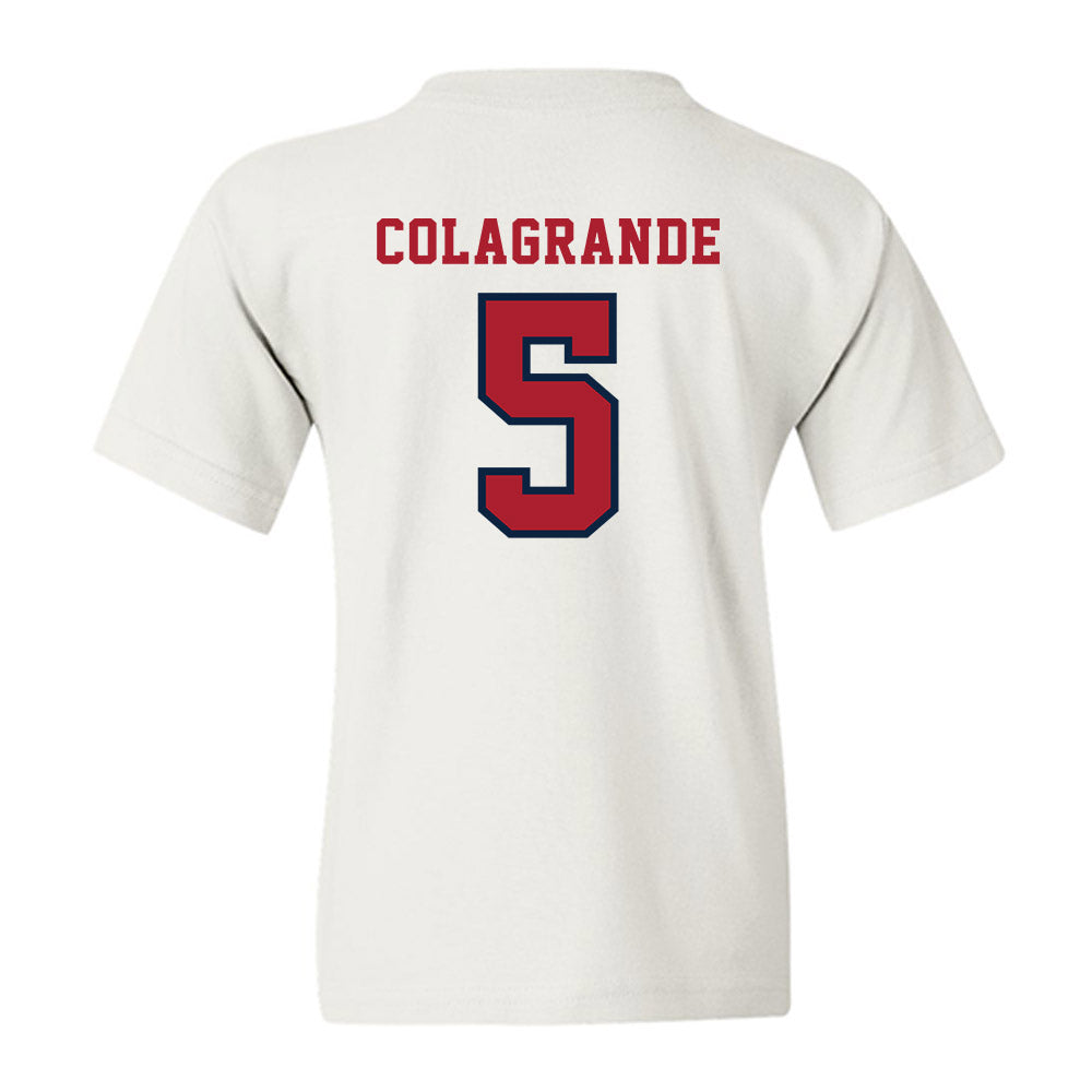 Stony Brook - NCAA Baseball : Hunter Colagrande - Classic Shersey Youth T-Shirt-1
