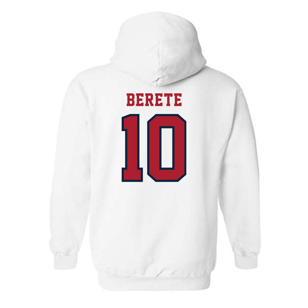 Stony Brook - NCAA Women's Basketball : Diaka Berete - Classic Shersey Hooded Sweatshirt-1
