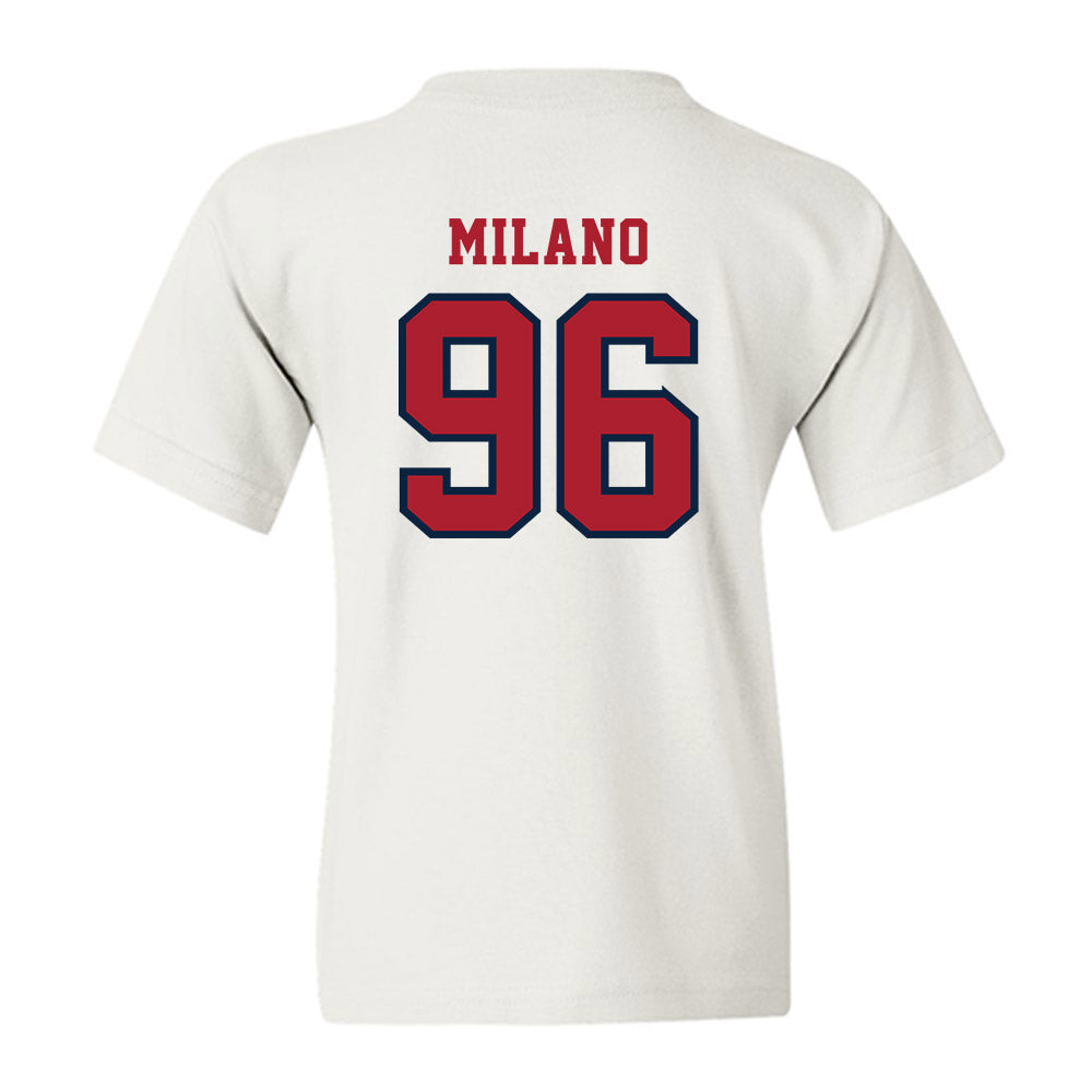 Stony Brook - NCAA Football : Franco Milano - Classic Shersey Youth T-Shirt-1