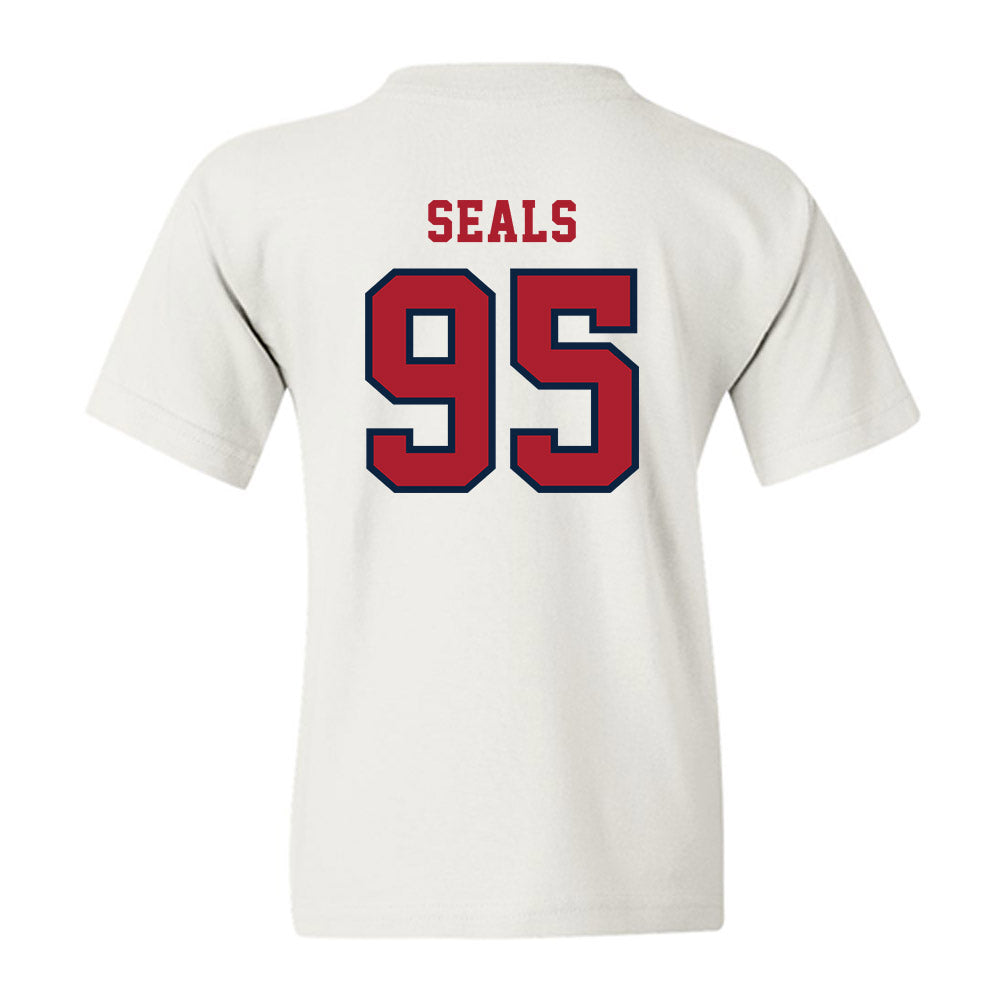 Stony Brook - NCAA Football : Moe Seals - Classic Shersey Youth T-Shirt-1
