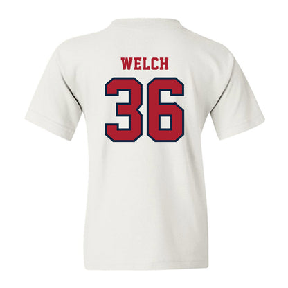 Stony Brook - NCAA Baseball : Jordan Welch - Classic Shersey Youth T-Shirt-1