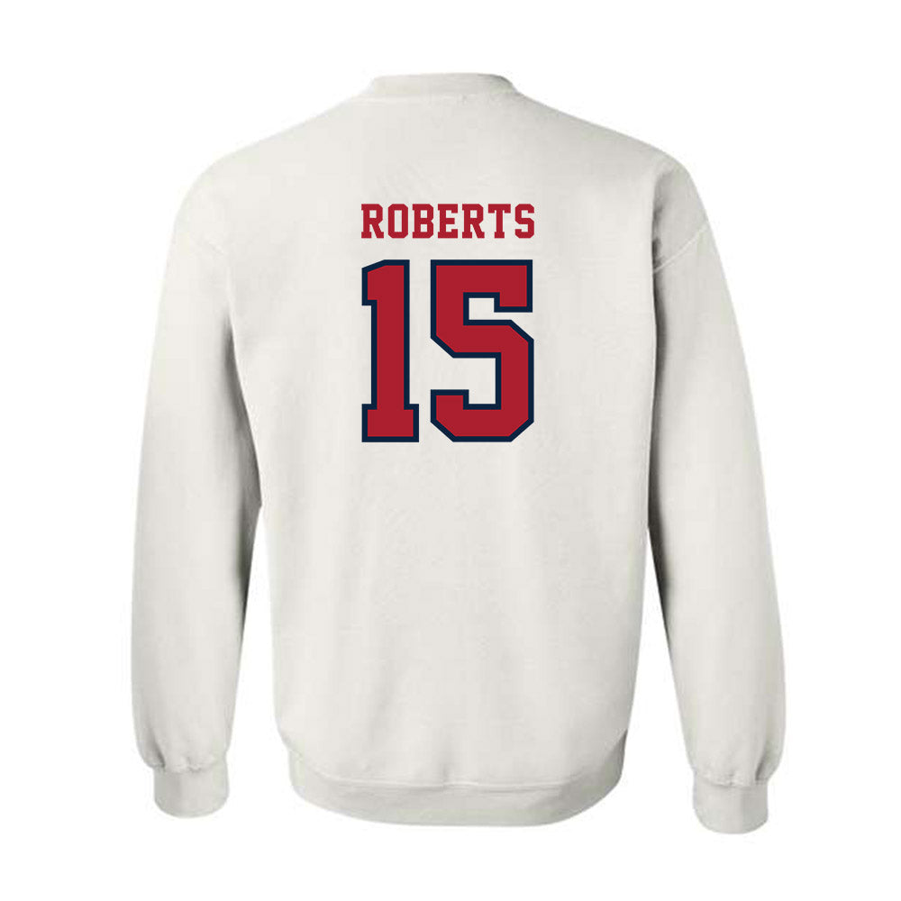 Stony Brook - NCAA Football : Tyson Roberts - Classic Shersey Crewneck Sweatshirt-1