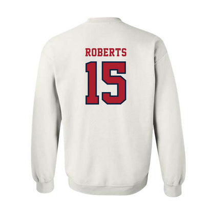 Stony Brook - NCAA Football : Tyson Roberts - Classic Shersey Crewneck Sweatshirt-1