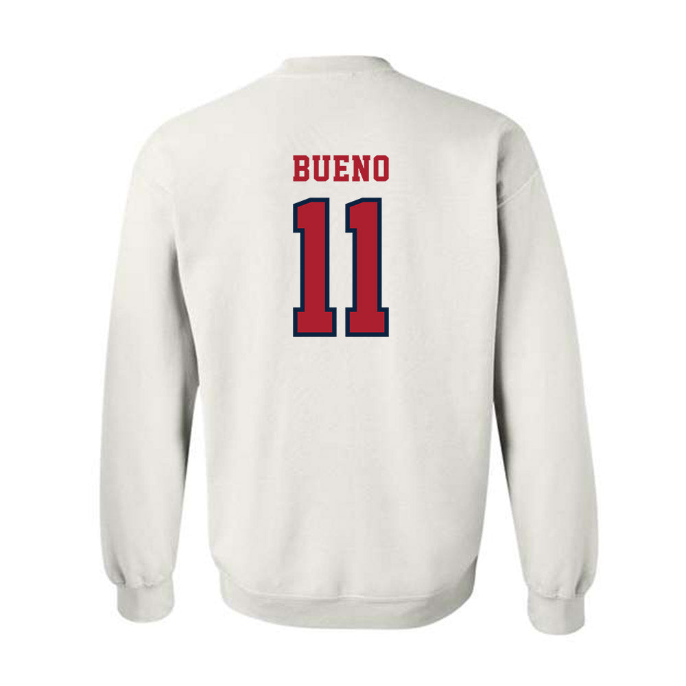 Stony Brook - NCAA Football : Khalid Bueno - Classic Shersey Crewneck Sweatshirt-1