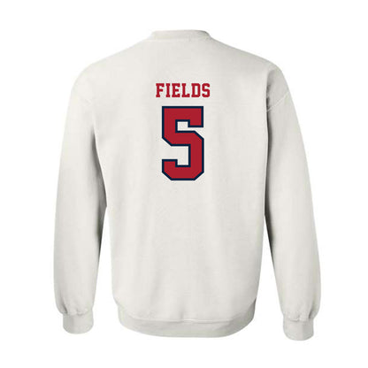 Stony Brook - NCAA Men's Basketball : Kenny Fields - Classic Shersey Crewneck Sweatshirt-1
