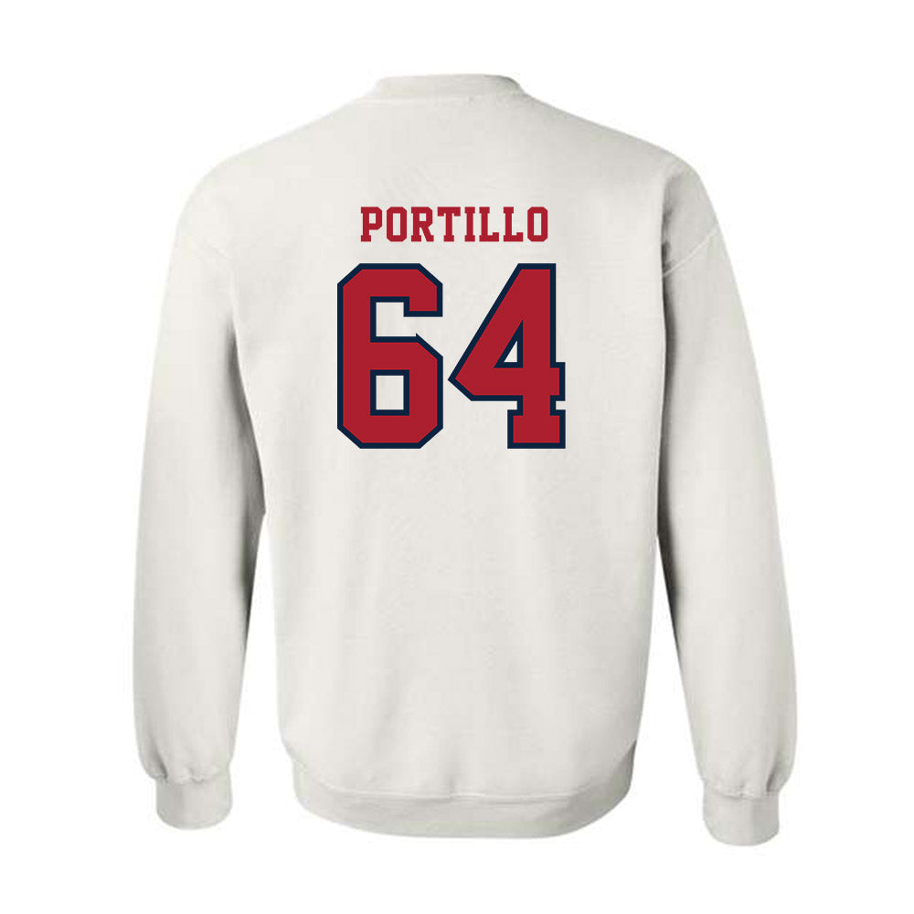 Stony Brook - NCAA Football : Angelo Portillo - Classic Shersey Crewneck Sweatshirt-1