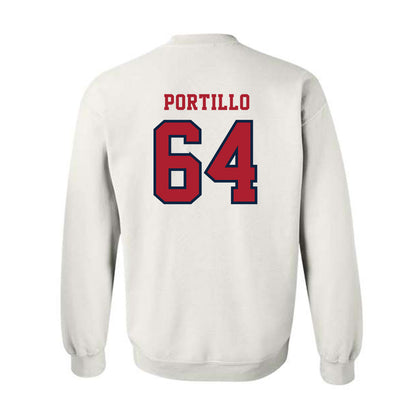 Stony Brook - NCAA Football : Angelo Portillo - Classic Shersey Crewneck Sweatshirt-1