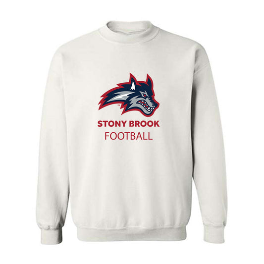 Stony Brook - NCAA Football : Lance Mahon - Classic Shersey Crewneck Sweatshirt-0