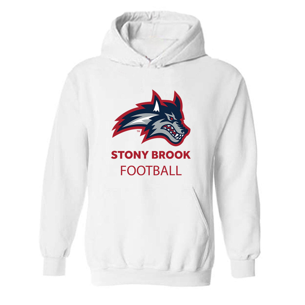Stony Brook - NCAA Football : Lance Mahon - Classic Shersey Hooded Sweatshirt-0