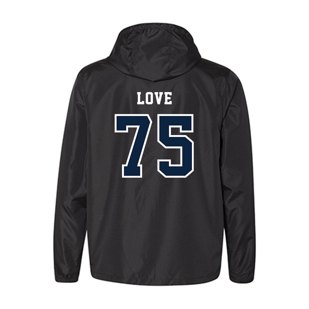 Stony Brook - NCAA Football : Lucas Love - Windbreaker-1