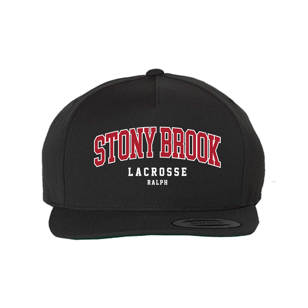 Stony Brook - NCAA Men's Lacrosse : Sean Ralph - Snapback Hat-0