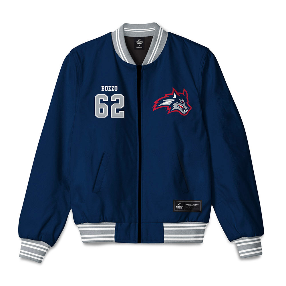 Stony Brook - NCAA Football : Adriano Bozzo - Bomber Jacket-0