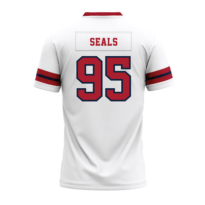 Stony Brook - NCAA Football : Moe Seals - Premium Football Jersey-1