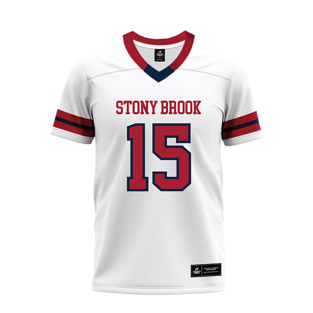 Stony Brook - NCAA Football : Tyson Roberts - Premium Football Jersey-0