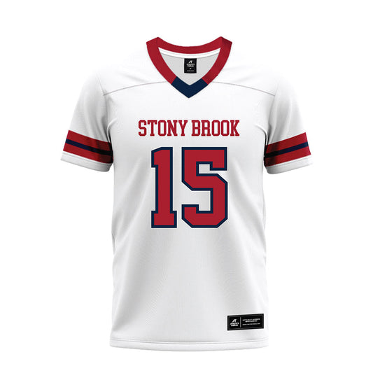 Stony Brook - NCAA Football : Tyson Roberts - Premium Football Jersey-0