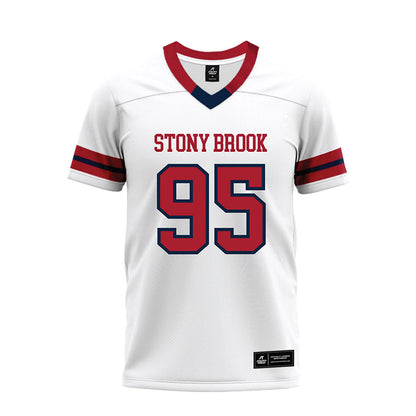 Stony Brook - NCAA Football : Moe Seals - Premium Football Jersey-0