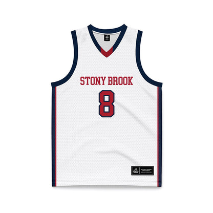 Stony Brook - NCAA Women's Basketball : Johanna Potter - Basketball Jersey-0