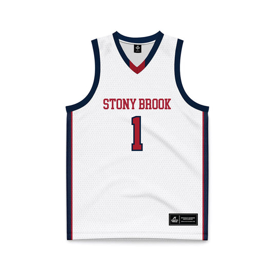 Stony Brook - NCAA Women's Basketball : Leah Philpotts - Basketball Jersey-0