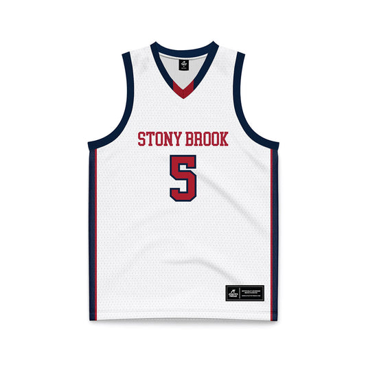 Stony Brook - NCAA Women's Basketball : Awa Fane - Basketball Jersey-0