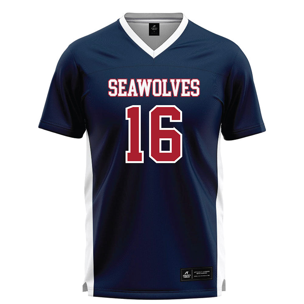 Stony Brook - NCAA Women's Lacrosse : Haydin Eisfeld - Lacrosse Jersey -0