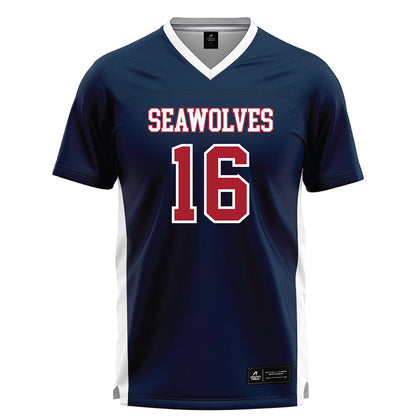 Stony Brook - NCAA Women's Lacrosse : Haydin Eisfeld - Lacrosse Jersey -0