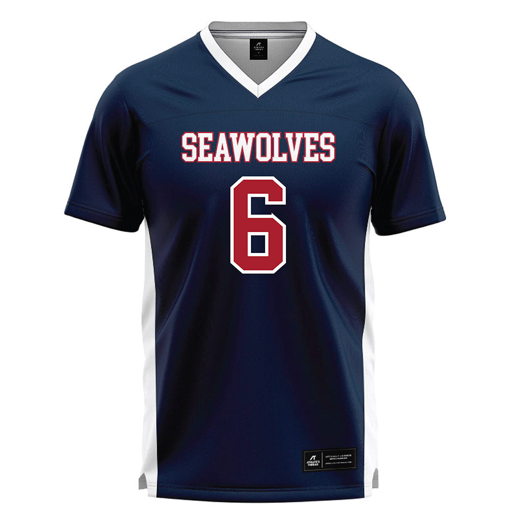 Stony Brook - NCAA Women's Lacrosse : Haley Gee - Lacrosse Jersey -0