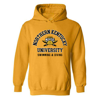 NKU - NCAA Men's Swimming & Diving : Tyler Cukovecki - Classic Shersey Hooded Sweatshirt-0