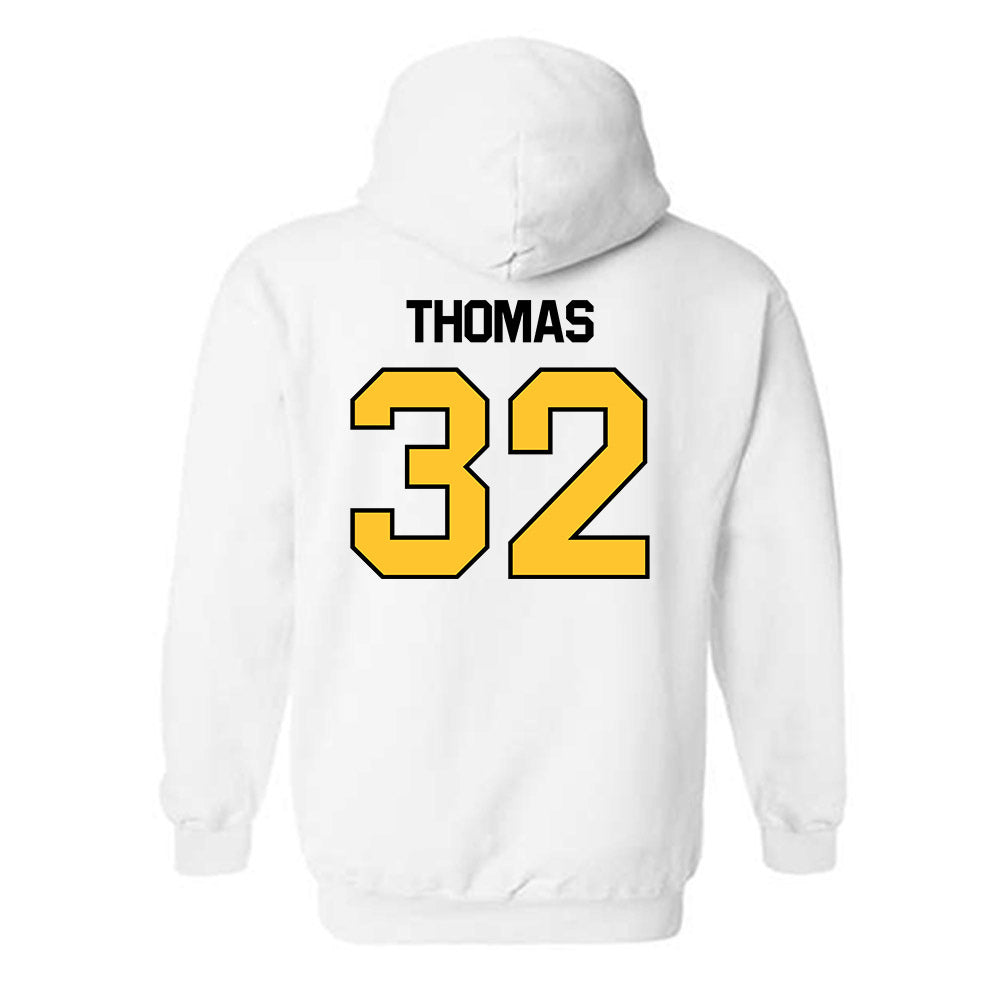 NKU - NCAA Women's Basketball : Jamaya Thomas - Classic Shersey Hooded Sweatshirt-1