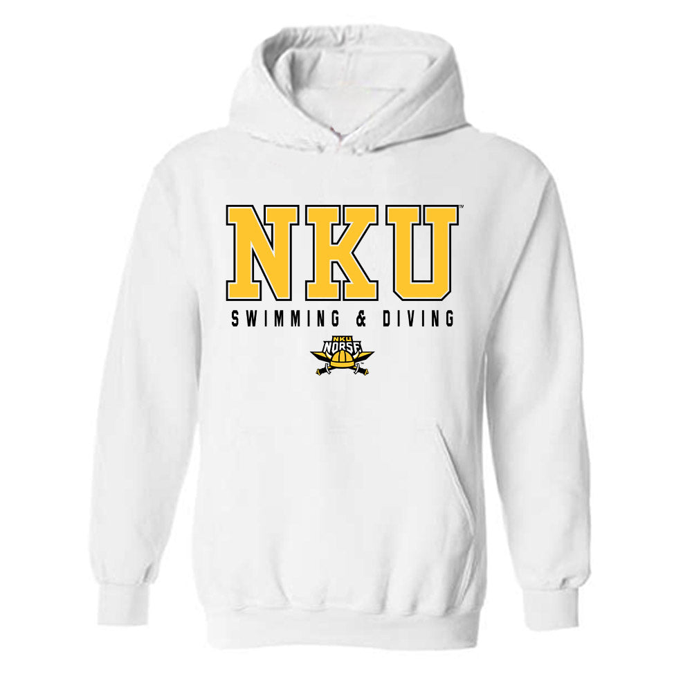 NKU - NCAA Men's Swimming & Diving : Frank Runge - Classic Shersey Hooded Sweatshirt-0