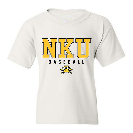 NKU - NCAA Baseball : Mark Nowak - Classic Shersey Youth T-Shirt-0