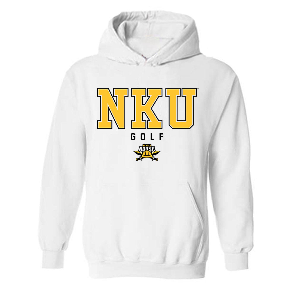 NKU - NCAA Women's Golf : Eva Maley - Classic Shersey Hooded Sweatshirt-0